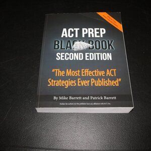 ACT Prep Black Book 2nd edition study guide 2020 math, science english